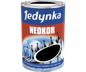 Jedynka Neokor+ farba podkładowa antykorozyjna, czarny 0,5L