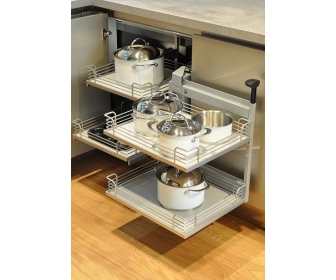 Magic-Corner Comfort ARENA Classic Silver 1000/600/prawy