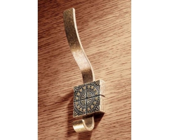 Wieszak SPARTA patyna na mosiądzu