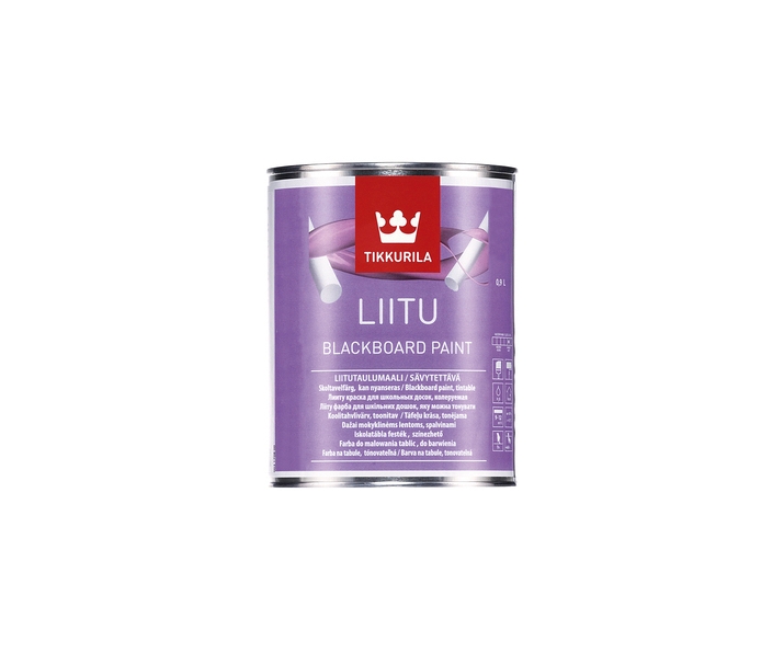 Tikkurila Liitu farba tablicowa baza A 0,9L kolory