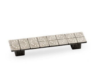 Uchwyt SPARTA Lo 128mm srebro postarzane