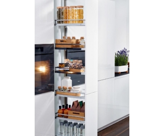 PEKA 001.19.KPL/B DISPENSA ARENA STYLE 1600-1900/ 300/ 5/ BIAŁY cargo wysokie do montażu w słupku meblowym