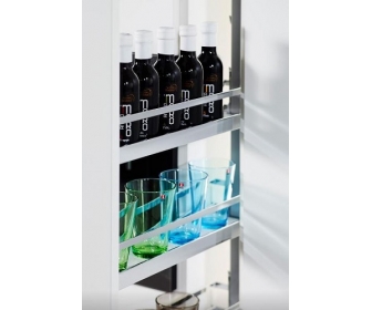 PEKA 001.14.KPL/B DISPENSA ARENA STYLE 1900-2300/ 150/ 6/ BIAŁA (WYSUW 3/4) cargo do szafki wysokiej