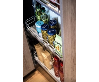 DISPENSA ARENA CLASSIC SILVER 900-1200/ 400/ 3/ SZARA cargo do szafki wysokiej