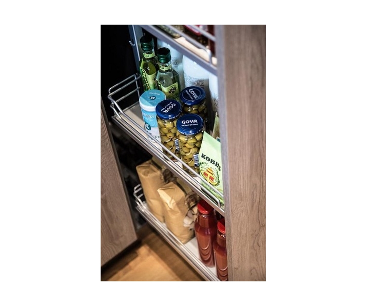 DISPENSA ARENA CLASSIC SILVER 900-1200/ 400/ 3/ SZARA cargo do szafki wysokiej