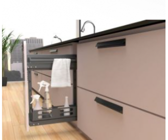 PRESTIGE SUPREME stelaż boczny lewy poblatowy  antracyt