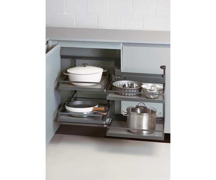 MAGIC-CORNER COMFORT ARENA STYLE 1000/ 600/ PRAWY/ ANTRACYT 