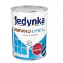 Jedynka farba do drewna metalu Czerwony Połysk 0,9