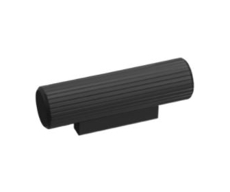 Uchwyt AVANTI - radełko wzdłużne Lo  32 Lc  80 czarny mat