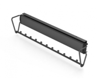 WIESZAK WYSUWANY NA PROWADNICY KULKOWEJ P68 antracyt