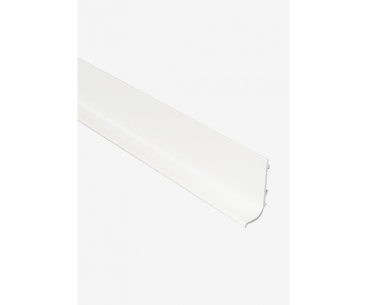 Listwa korytkowa pojedyncza pozioma L/ 2500 mm/ ice white