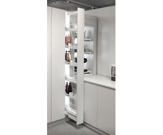 DISPENSA LIBELL 1900-2300/ 150/6/ BIAŁA (WYSUW 3/4) cargo do wąskich modułów