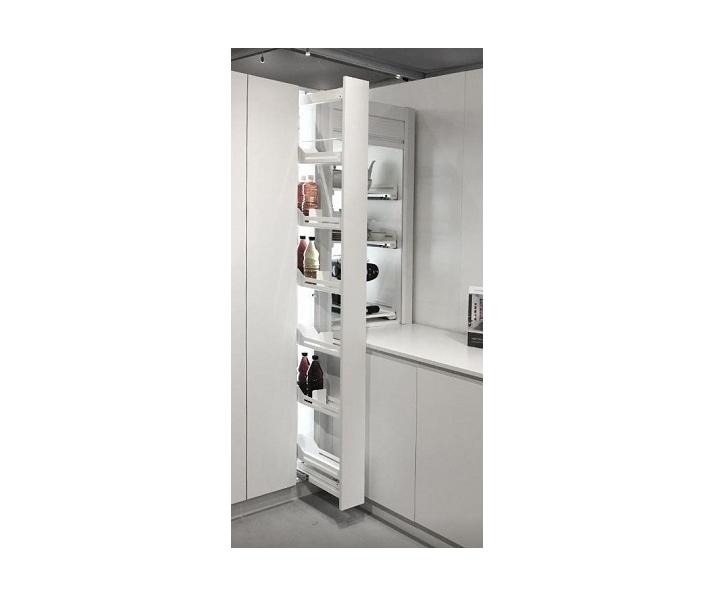 DISPENSA LIBELL 1900-2300/ 150/6/ BIAŁA (WYSUW 3/4) cargo do wąskich modułów