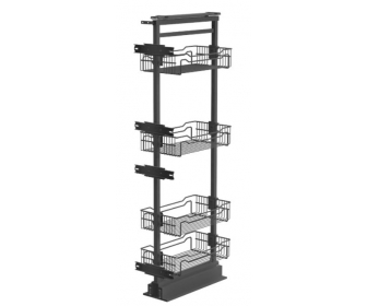 Cargo MAXI 400 4 półki 1410-1710 P68 antracyt