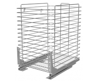 Kosz CARGO na bieliznę 60 mini Jednopoziomowe STANDARD PRO, G2 chrom, NOMET W-2336M-600.G2