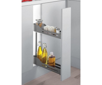 SNELLO 150/ SZARY podblatowej cargo do wąskich szafek