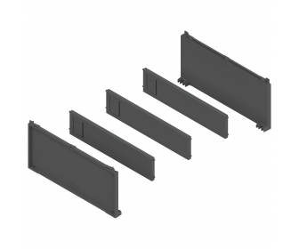 AMBIA-LINE zestaw na butelki, antracyt mat