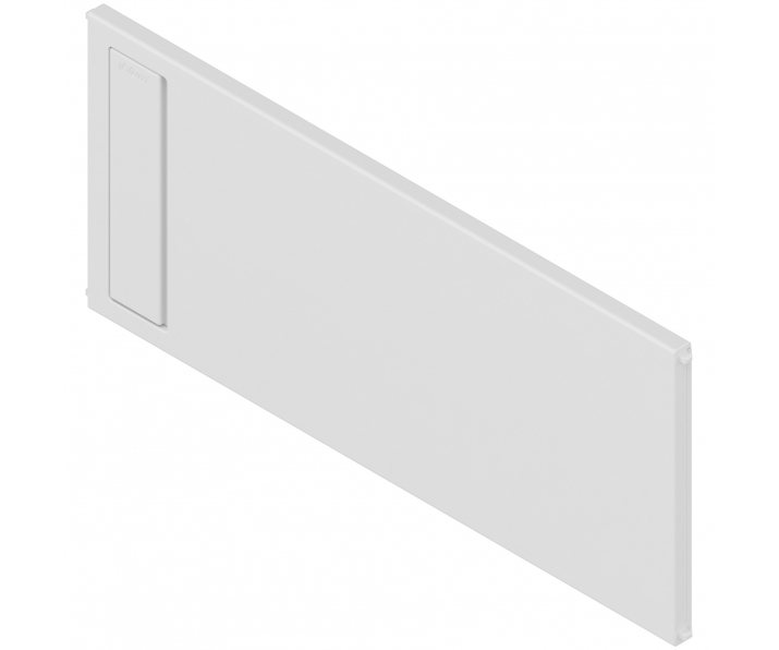 AMBIA-LINE listwa poprzeczna do szuflady z wysokim frontem LEGRABOX (ZC7F300RSU), tworzywo, jedwabiście biały mat