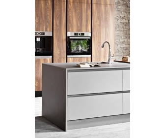 Listwa korytkowa podwójna pozioma C/ 2500 mm/ czarna