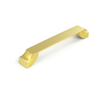 Uchwyt SOLDE L-160 G77 efekt matowego złota
