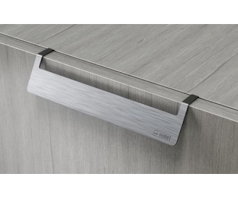 Uchwyt PRATO 96mm, stal szlachetna szczotkowana