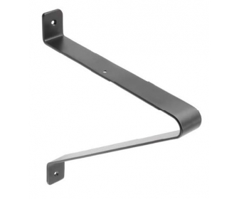 Podpórka do półki GALA, 25x22cm, czarny mat