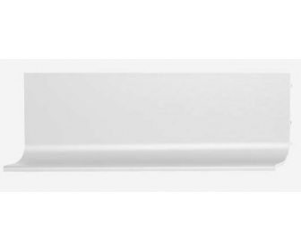 LISTWA KORYTKOWA POJEDYNCZA POZIOMA L/ 5000 MM/ ICE listwa uchwytowa podblatowa