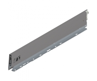 Bok MERIVOBOX, wysokość M (91 mm), dł. 500 mm, lewy+szary indium     mat*P/U: 20