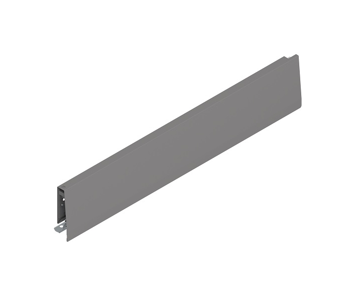 Bok MERIVOBOX, wysokość M (91 mm), dł. 500 mm, prawy+szary indium     mat*P/U: 20