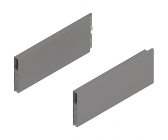 MERIVOBOX BOXCAP, dł. 270 mm, wysokość E, lewy/prawy+szary indium     mat*P/U: 10