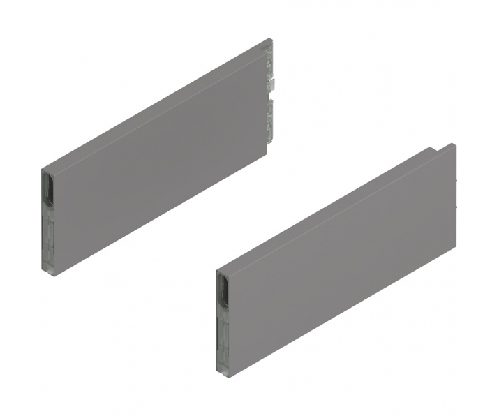 MERIVOBOX BOXCAP, dł. 270 mm, wysokość E, lewy/prawy+szary indium     mat*P/U: 10