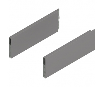 MERIVOBOX BOXCAP, dł. 300 mm, wysokość E, lewy/prawy+szary indium     mat*P/U: 10