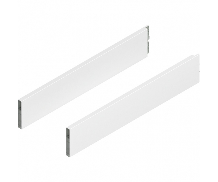 MERIVOBOX BOXCAP, dł. 550 mm, wysokość E, lewy/prawy+jedwabiście biały     mat*P/U: 10