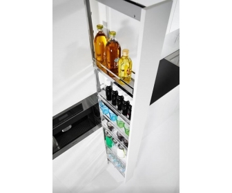 PEKA 001.13.KPL/B DISPENSA ARENA STYLE 1600-1900/ 150/ 5/ BIAŁA/ (WYSUW 3/4) cargo do szafki wysokiej