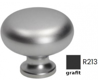Gałka meblowa GP16-R213-PL grafit