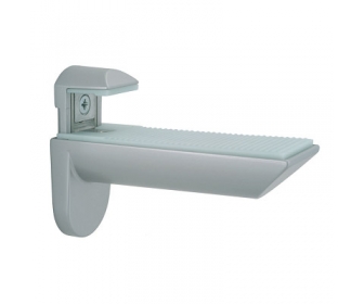 Podpórka (1 kpl.) KAIMAN do półek woln. o grub.7-41mm,  szkło/płyta - aluminium