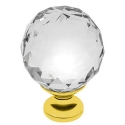 GAŁKA CRYSTAL PALACE A 40MM (GOLD+CRYSTAL