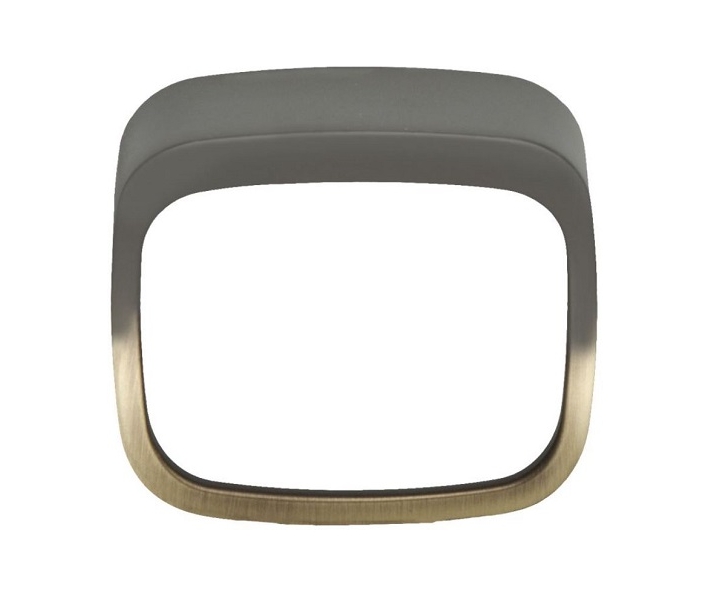 Uchwyt LAGO L-32 mm stary mosiądz szczotkowany G74