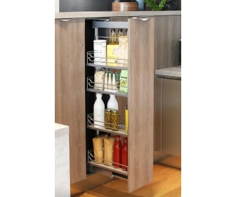 DISPENSA ARENA CLASSIC SILVER 1200-1600/ 300/ 4/ SZARA cargo do szafki wysokiej