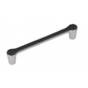 Uchwyt meblowy UU15-128-G4-E30 chrom/czarny