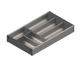 ORGA-LINE wkład z pojemnikami (częściowe wypełnienie), do szuflady standardowej TANDEMBOX, dł. NL 500 mm, szer. 282 mm, do SPAC