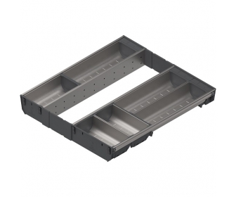 ORGA-LINE wkład z pojemnikami (całkowite wypełnienie), do szuflady standardowej TANDEMBOX, dł. NL 500 mm, szer. korpusu KB 500 