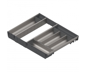 ORGA-LINE wkład z pojemnikami (całkowite wypełnienie), do szuflady standardowej TANDEMBOX, dł. NL 450 mm, szer. korpusu KB 600 