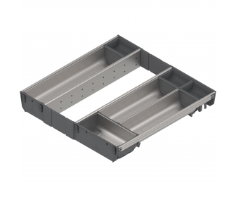 ORGA-LINE wkład z pojemnikami (całkowite wypełnienie), do szuflady standardowej TANDEMBOX, dł. NL 450 mm, szer. korpusu KB 500 