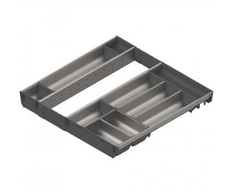 ORGA-LINE wkład z pojemnikami (całkowite wypełnienie), do szuflady standardowej TANDEMBOX, dł. NL 550 mm, szer. korpusu KB 600 