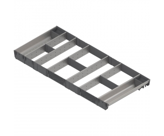 ORGA-LINE wkład kombi (całkowite wypełnienie), do szuflady standardowej TANDEMBOX, dł. NL 450 mm, szer. korpusu KB 1000 mm, ino