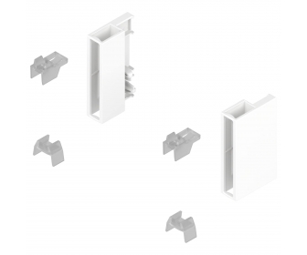 WYC. TANDEMBOX Uchwyt do elementu dekoracyjnego, wysokość C, przedni/tylny, prawy+lewy, do TANDEMBOX antaro, biała