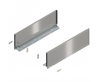 Bok LEGRABOX pure, wys. C (177,0 mm), dł. 550 mm, lewy/prawy, inox-szczotk.-lakier.