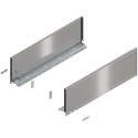Bok LEGRABOX pure, wys. C (177,0 mm), dł. 550 mm, lewy/prawy, inox-szczotk.-lakier.
