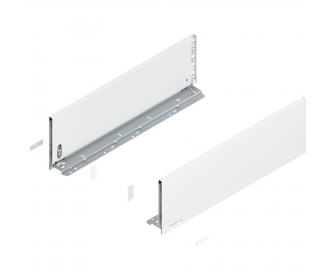 Bok LEGRABOX pure, wys. C (177,0 mm), dł. 550 mm, lewy/prawy, jedwabiście biały mat